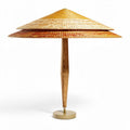 Thatch Patio Umbrella for Outdoor Shade – Natural Fiber – 150 x 150 x 250cm
