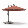 Cantilever Umbrella for Outdoor Spaces – Polyester Canopy with Aluminum Frame – 300 x 300 x 250cm