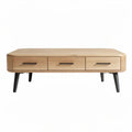 Wooden Coffee Table for Living Room Use with Storage Drawers – 120 x 60 x 45cm