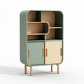 Wooden Storage Cabinet for Living Room Organization – 90 x 50 x 130cm